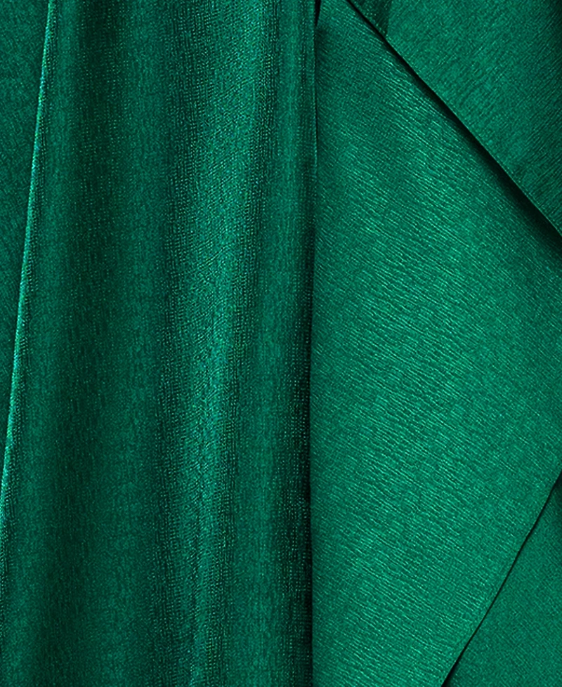 Xscape Women's Sweetheart Neck Off-The-Shoulder Ruffle Long Dress