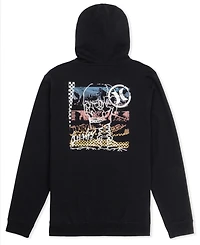 Hurley Men's Crusty Printed Graphic Pull-On Hoodie