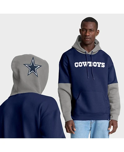 Fanatics Men's Navy Dallas Cowboys Helmet Pullover Hoodie