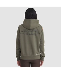 Nike Women's Olive Cleveland Browns 2025 Salute to Service Sideline Standard Issue Dri-fit Hoodie