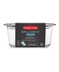 Rubbermaid Brilliance 4.7-Cup Food Storage Container
