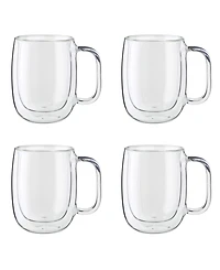Zwilling Sorrento Plus Double Wall Coffee Mug - Set of 4