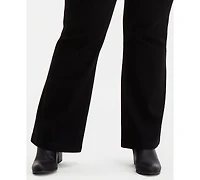 Style & Co Plus Pull-On Shaping High-Rise Bootcut Jeans, Macy's Exclusive