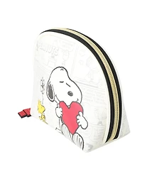 Peanuts Snoopy Cosmetic Bag Set, Zip Pouch, Comic Print
