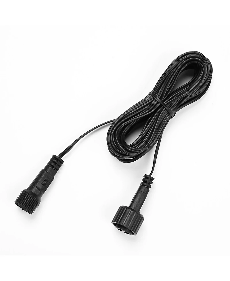 DELight 20 Ft Extension Cord for Led Tree String Lights 14 Awg Male to Female