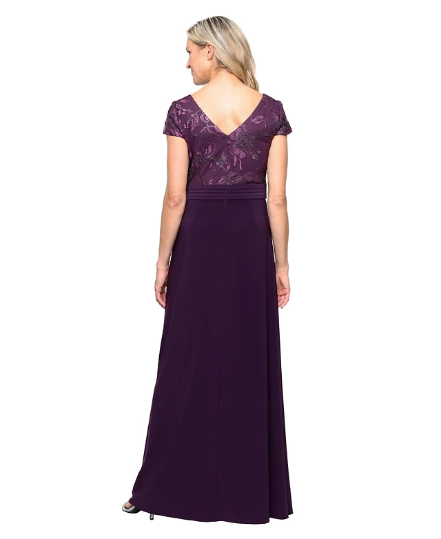sachin and babi light blue dress 1936 Evening Gown & Wrap, E30-1965 – EvaDress Patterns
