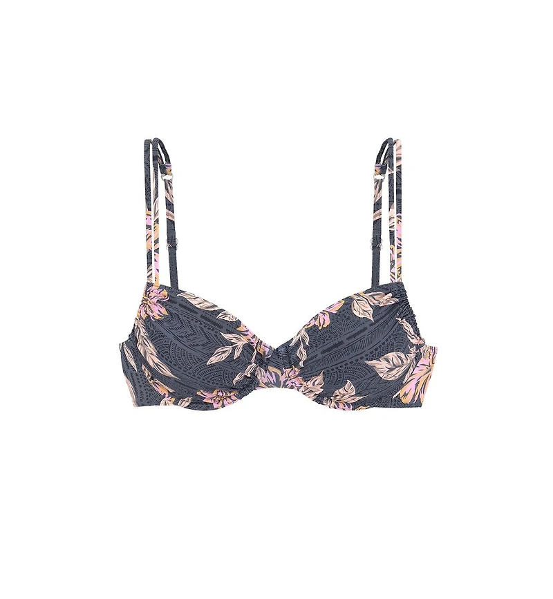 Lascana Women's Mix Print Underwire Bikini Swimsuit Top Bra Sizing