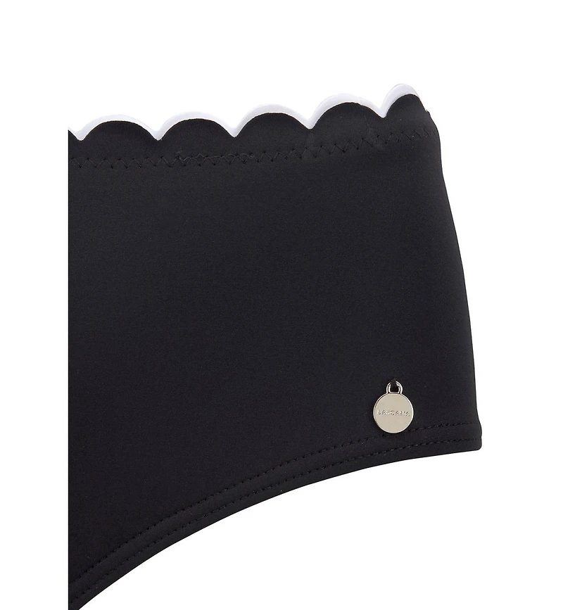 Lascana Women's Scalloped Classic Bikini Swimsuit Bottom