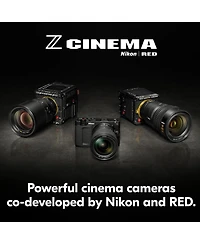 Nikon Zr 6K Cinema Camera with Nikkor Z 50mm f/1.4 Lens