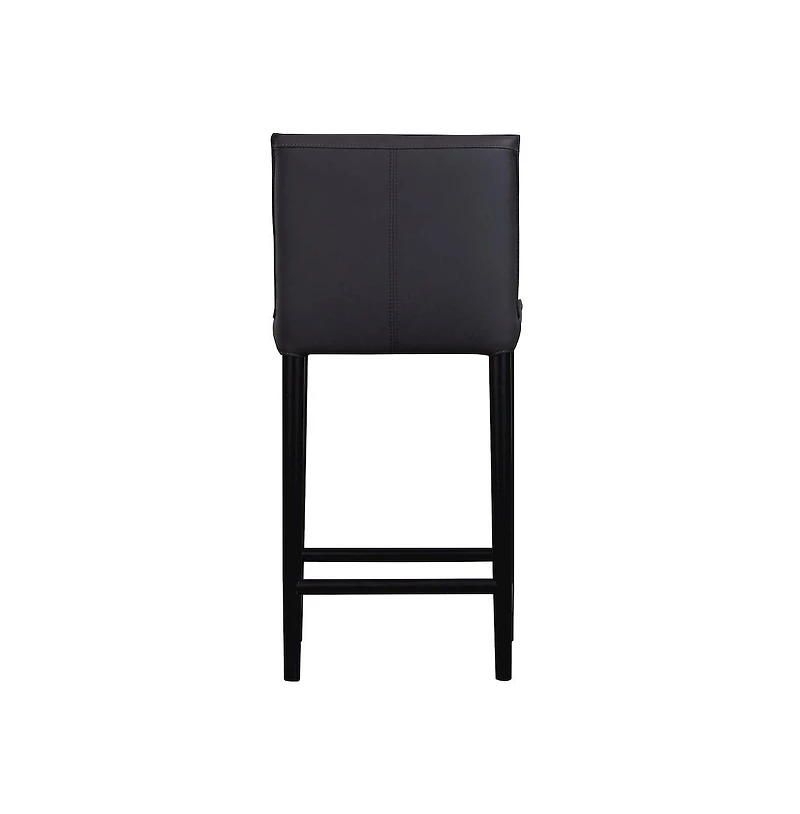 Rigel Full-Grain Leather Counter Chair