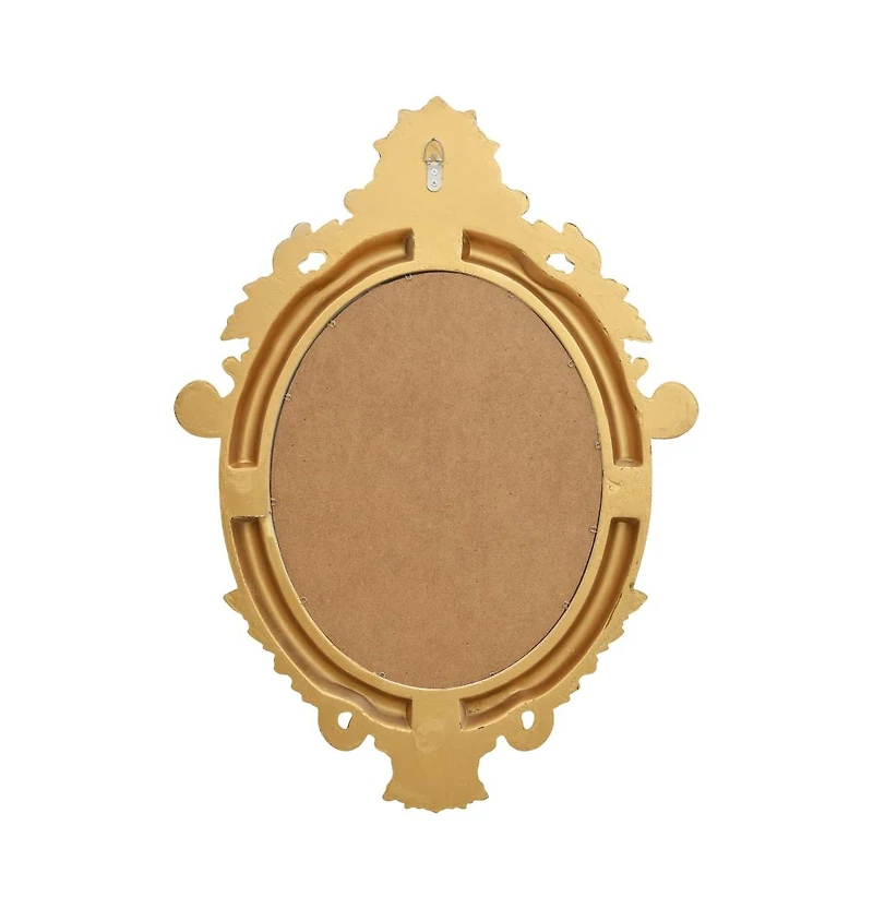 vidaXL Wall Mirror Castle Style 22"x29.9" Gold