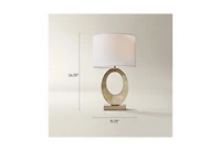 Z Gallerie Loop Table Lamp