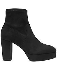Anne Klein Womens Volt Platform Block Heel Dress Booties