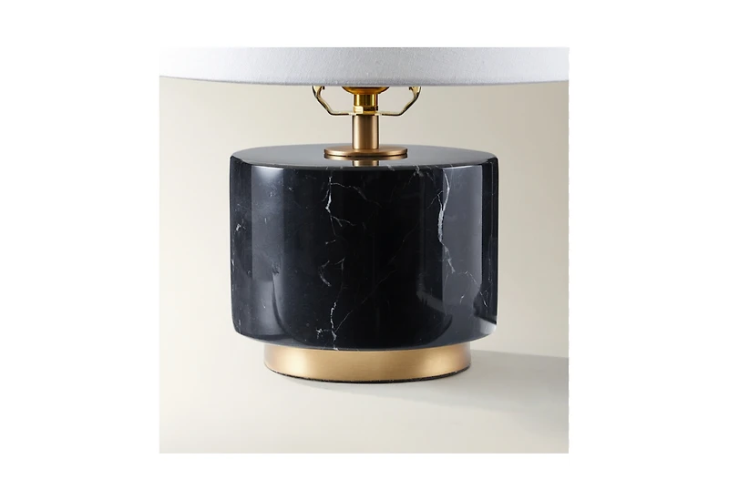 Z Gallerie Arden Travertine Table Lamp