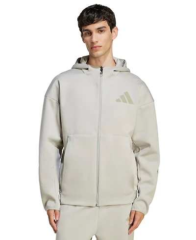 adidas Men's Z.n.e. Full-Zip Hooded Sportswear Track Jacket