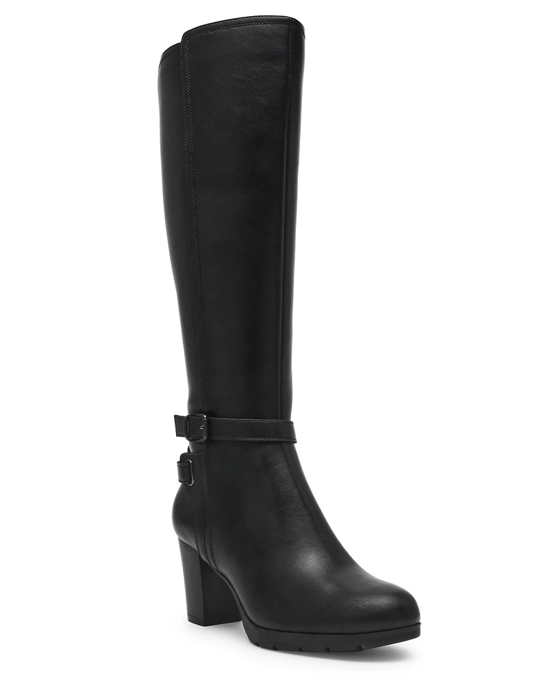 Anne Klein Women's Akrylee Round Toe Boots
