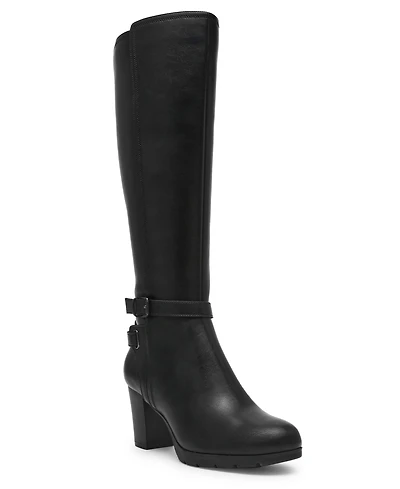 Anne Klein Women's Akrylee Round Toe Boots