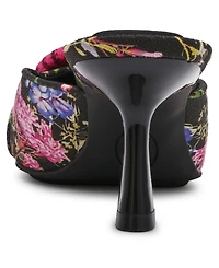 Anne Klein Women's Akcassia Snip Toe Kitten Heel Slip-On Mules