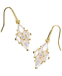 Kendra Scott Abbie Crystal & Imitation Pearl Drop Earrings