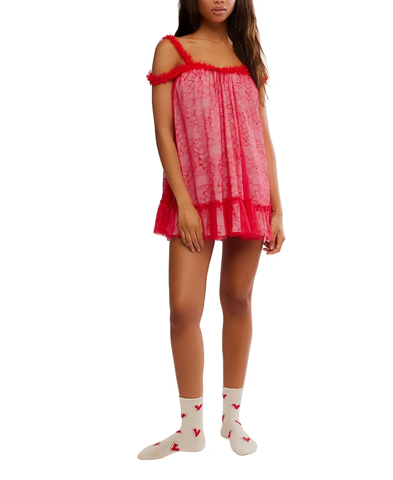 Free People Women's Heartbreaker Mini Slip Dress