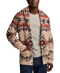Lucky Brand Men's Shawl Collar Cardigan Sweater