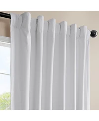 Half Price Drapes Ravello Burnout Velvet Room Darkening Curtain
