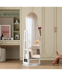 Vlsrka Solid Wood Full Length Mirror