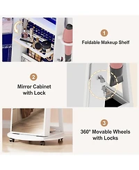 Vlsrka Solid Wood Wall Mirror