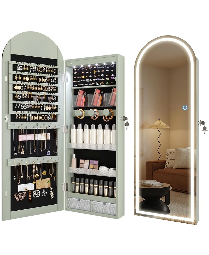 Vlsrka Rgb Led Full Length Mirror