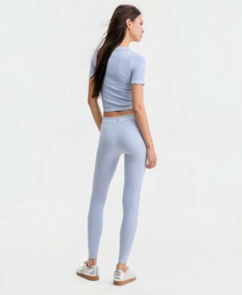 Guess Womens Pepi Cropped Top Pepi Seamless Leggings