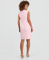 Kasper Women's Sleeveless Sheath Dress, Regular & Petite