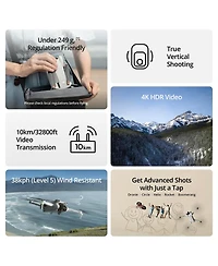 Dji Mini 3 Drone with Rc-N1 Remote Controller Bundle with 64GB microSD Card, Shoulder Bag, Corel Pc Software Kit