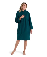 Miss Elaine Women's Long-Sleeves Short Robe