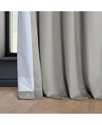 Half Price Drapes Grommet Heritage Plush Velvet Room Darkening Curtain