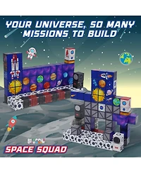 Usa Toyz Blocchi Space Squad Magnetic Block Set 84 units