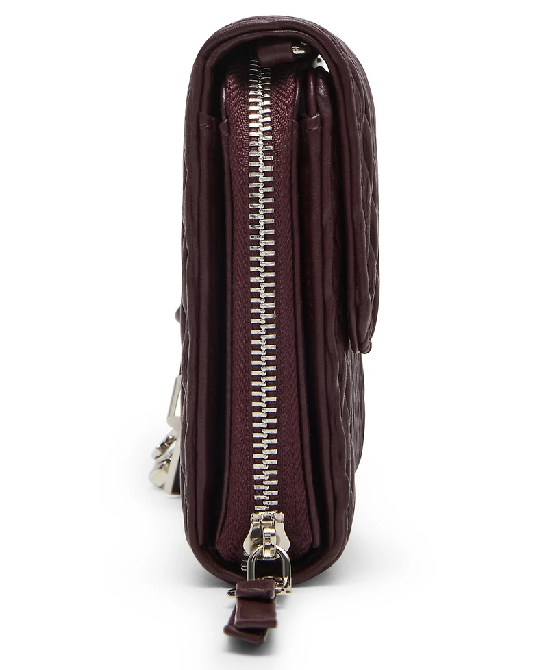 Steve Madden Boxed Carina Matelasse Crossbody Wallet