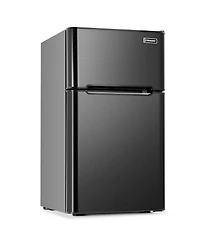 Euhomy 3.2 Cu.Ft. Freestanding Mini Fridge with Freezer