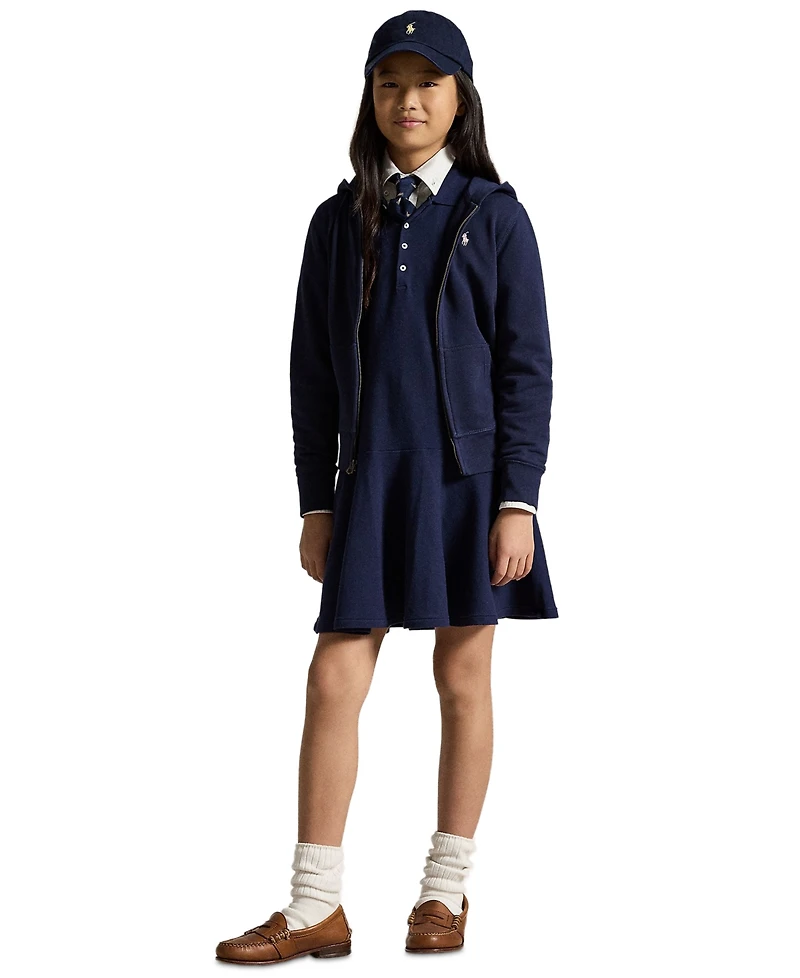 Polo Ralph Lauren Big Girls French Terry Full-Zip Hoodie