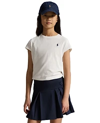 Polo Ralph Lauren Big Girls Cotton Jersey Short Sleeve T-shirt