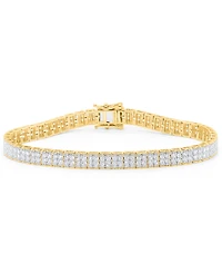 Forever Grown Diamonds Lab-Grown Diamond Bracelet (3 ct. t.w.) Sterling Silver (also 14k Gold Plated Silver)