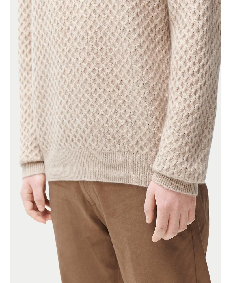 Gobi Cashmere Men's Cable Knit Sweater