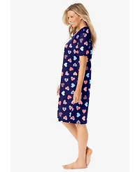 Dreams & Co. Women's Print Sleepshirt
