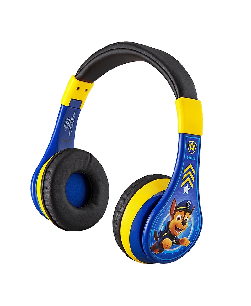 eKids Paw Patrol Chase Kids Bluetooth Wireless Headphones