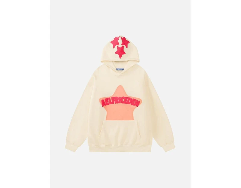 Aelfric Eden Women's Vintage Embroidery Star Pullover Hoodie