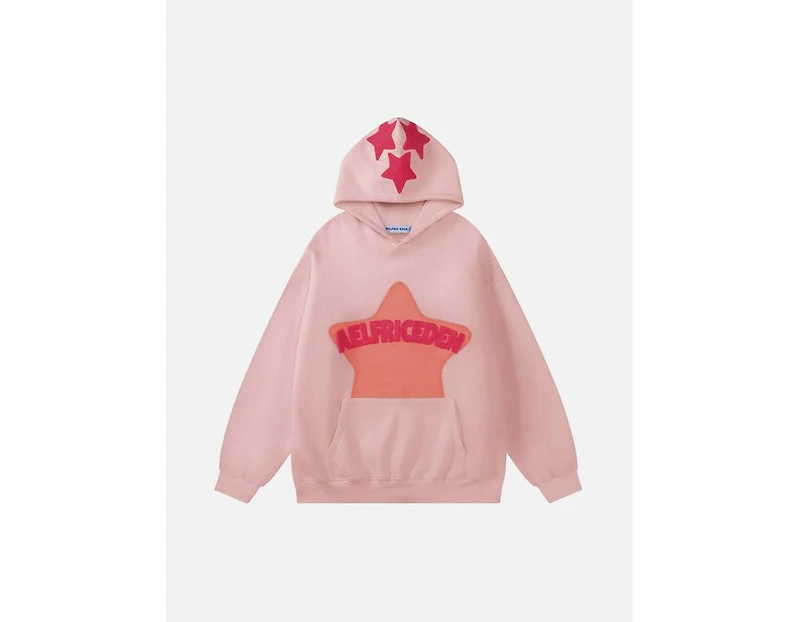 Aelfric Eden Women's Vintage Embroidery Star Pullover Hoodie