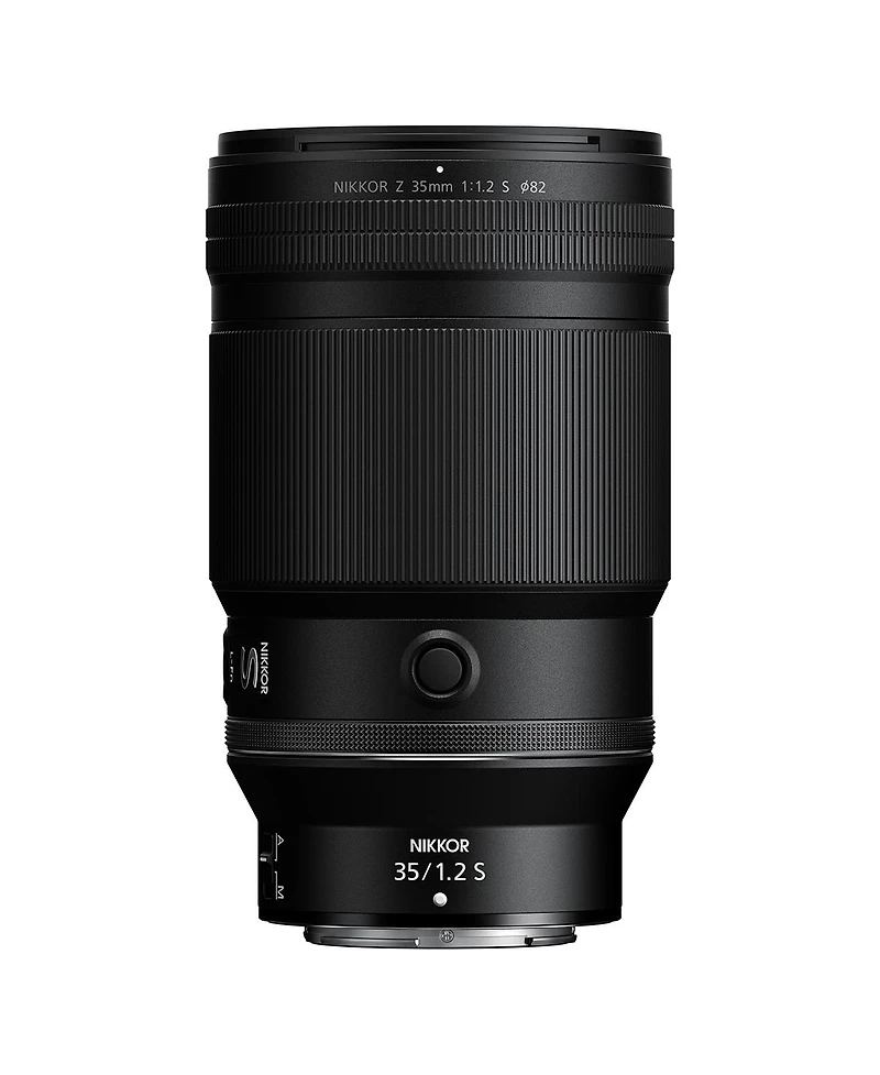 Nikon Z 35mm f/1.2 S Lens, Bundle with Medium Lens Case, 82mm Filter Kit, Flex Lens Shade, Lens Cleaner, Cleaning Kit and Lens Cap Tether