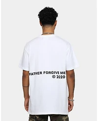 Father Forgive Me Men's Skeleton T-Shirt