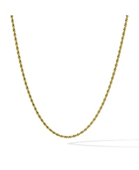 Vincero Rope Necklace - 3mm - Gold 21