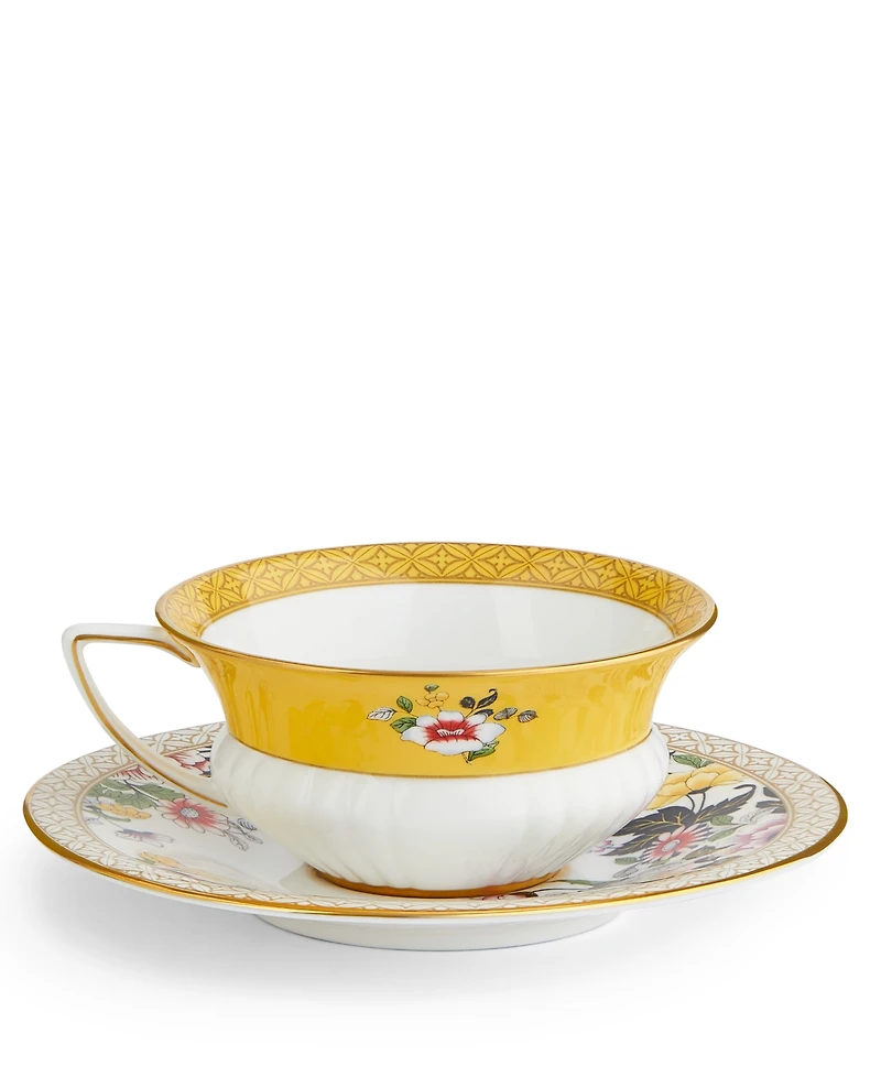 Wedgwood Wonderlust Primrose Teacup & Saucer