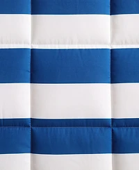 Nautica Huck Stripe Microfiber 3-Pc. Comforter Set, Twin